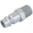 Draper 1/4" Bsp Male Nut Pcl Euro Coupling Adaptor (sold Loose)