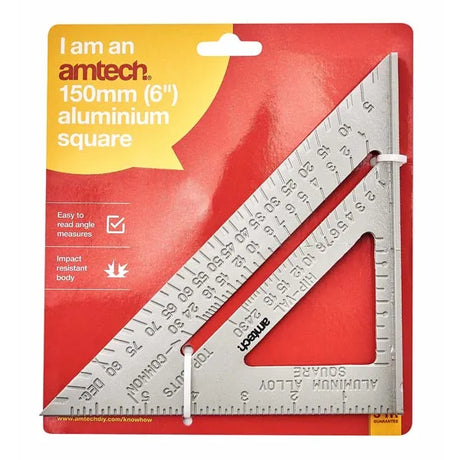 Amtech 6" Aluminium Roofers Square
