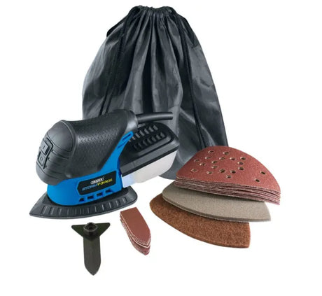 Draper Storm Force® Tri-Base Detail Sander Kit, 75W - 02063