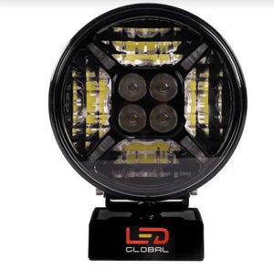 60W 7" LED Driving Light with Dual Colour Position - Combo Beam