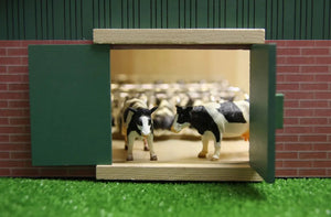 Kids Globe Cattle & Machinery Farm Shed