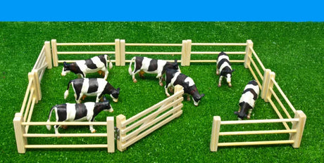 Kids Globe Wooden Fence (Pack of 6)