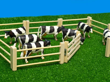 Kids Globe Wooden Fence (Pack of 6)