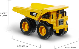 CAT Metal 3-Pack Concrete Mixer, Dump Truck, Grader