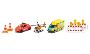 SIKU Gift Set Rescue - Detailed Emergency Vehicles Model Set