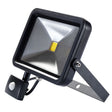 Draper Cob LED Slimline Wall Mounted Floodlight with PIR Sensor 30W 1950 Lumens