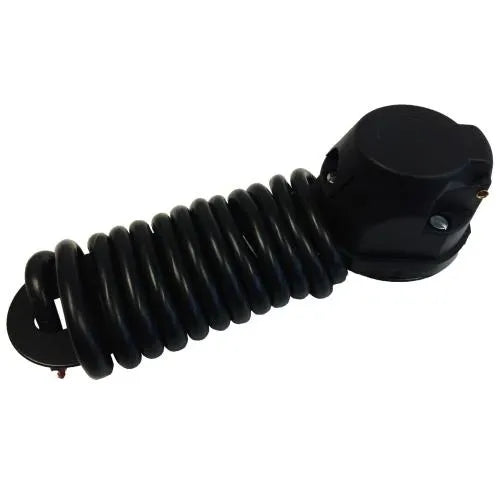 7-Pin Plastic Socket on Plate (Pre-Wired) | LG1359 | Towbar Electric Socket