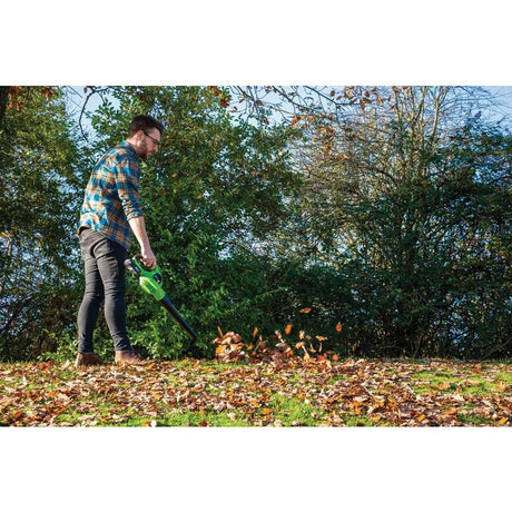 Draper D20 20V Leaf Blower, 1 X 2.0 Ah Battery, 1 X Charger Set
