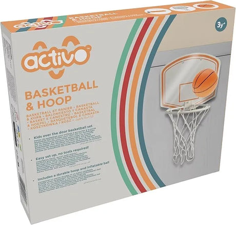 Activo Mini Basketball and Hoop Set
