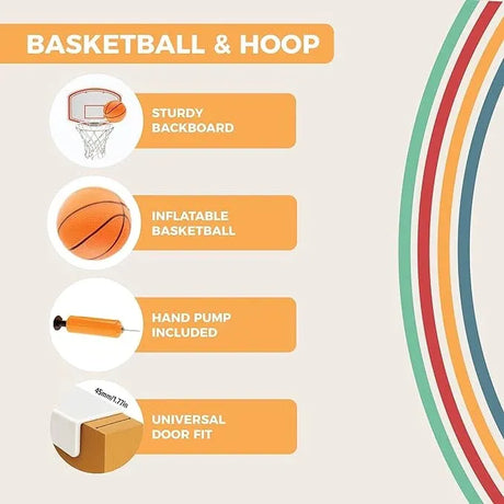 Activo Mini Basketball and Hoop Set