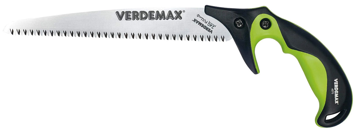Verdemax Professional Fixed Handsaw - 24cm Blade | Sharp & Durable