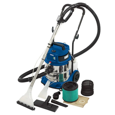Draper 3 IN 1 WET AND DRY SHAMPOO/VACUUM CLEANER