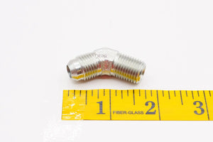 75538-68153 Kubota Elbow 45 - Genuine OEM Hydraulic Fitting