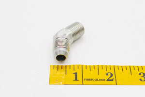 75538-68153 Kubota Elbow 45 - Genuine OEM Hydraulic Fitting
