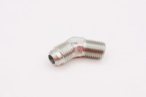 75538-68153 Kubota Elbow 45 - Genuine OEM Hydraulic Fitting