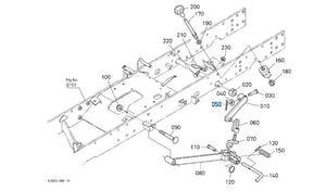 Kubota Cotter Split Pin (1/8 x 1) 75599-53173 - Genuine OEM Part