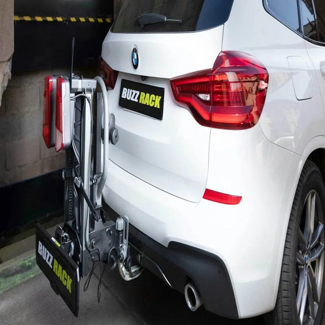 Buzzrack E-Scorpion 1 Bike Tow Bar Rack - Heavy-Duty, Foldable Bike Carrier for E-Bikes & MTB