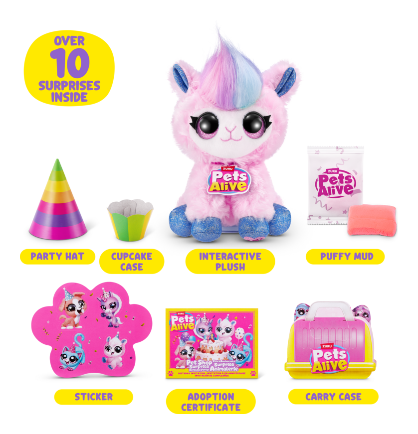 Pets Alive Pet Shop Surprise Interactive Plush