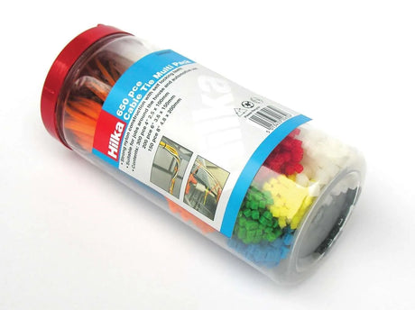Hilka 650 pce Cable Tie Multi Pack
