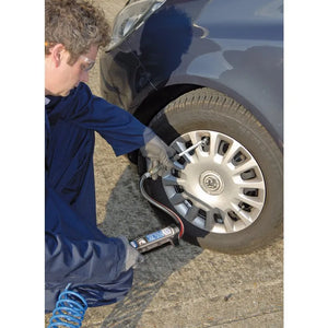 Draper Hi-Flo Air Line Inflator with Twin Open Ended Connector