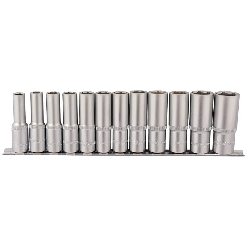 Draper Socket Set Rail 12 Pc