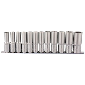 Draper Socket Set Rail 12 Pc