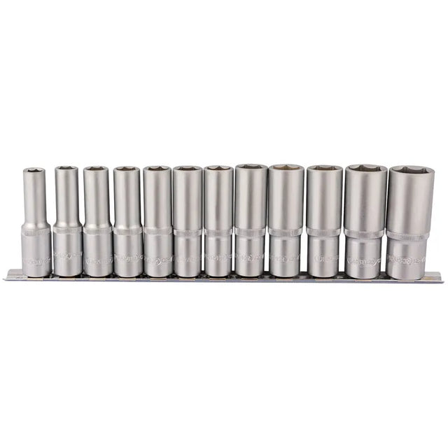 Draper Socket Set Rail 12 Pc