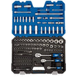 Draper Metric Socket Set, 1/4", 3/8" and 1/2" Sq. Dr. (149 Piece)