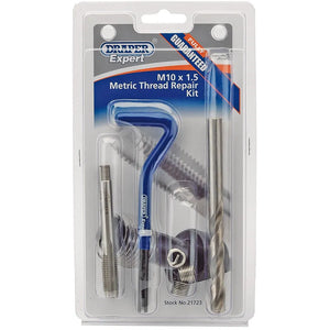 Draper M10 X 1.5 Metric Thread Repair Thread Kit