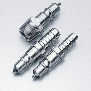 Draper 1/2" Male Thread Air Line Screw Adaptor Connectors Pack of 2