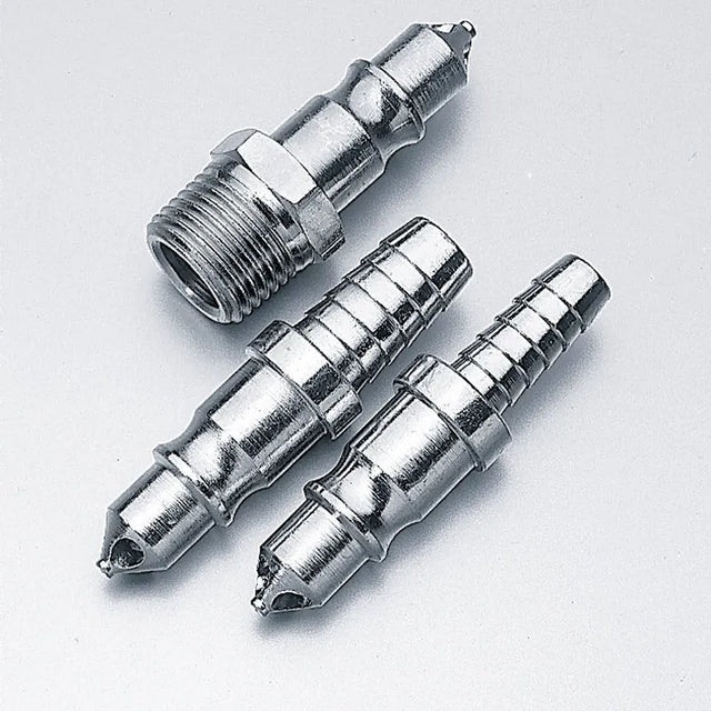 Draper 1/2" Male Thread Air Line Screw Adaptor Connectors Pack of 2