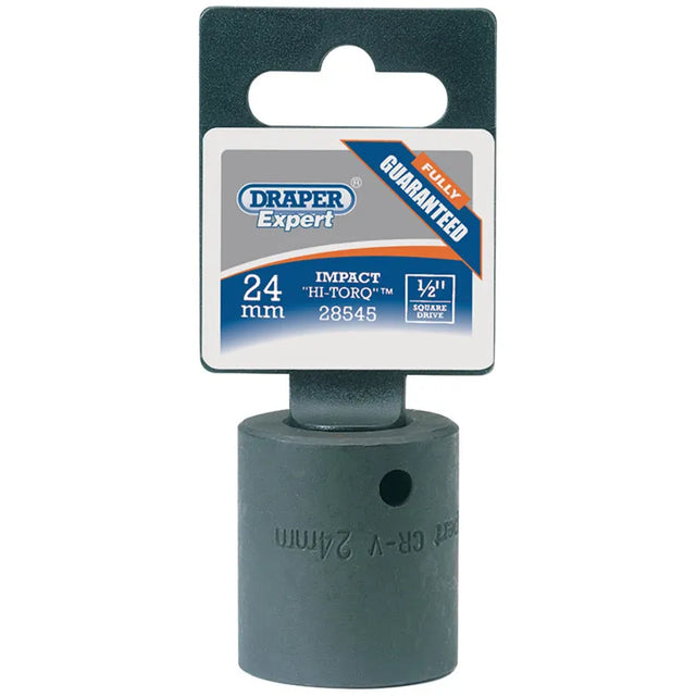 Draper 24mm 1/2" Sq. Impact Socket