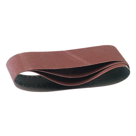 533 x 75mm 100Grit Aluminium Oxide Sanding Belts Pack of 3