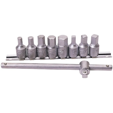 Draper 3/8" Sq. Dr. Drain Plug Key Set (10 Piece)