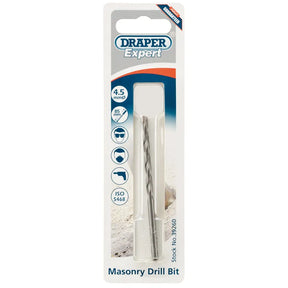 Draper Masonry Drill Bit - 4.5 x 85mm