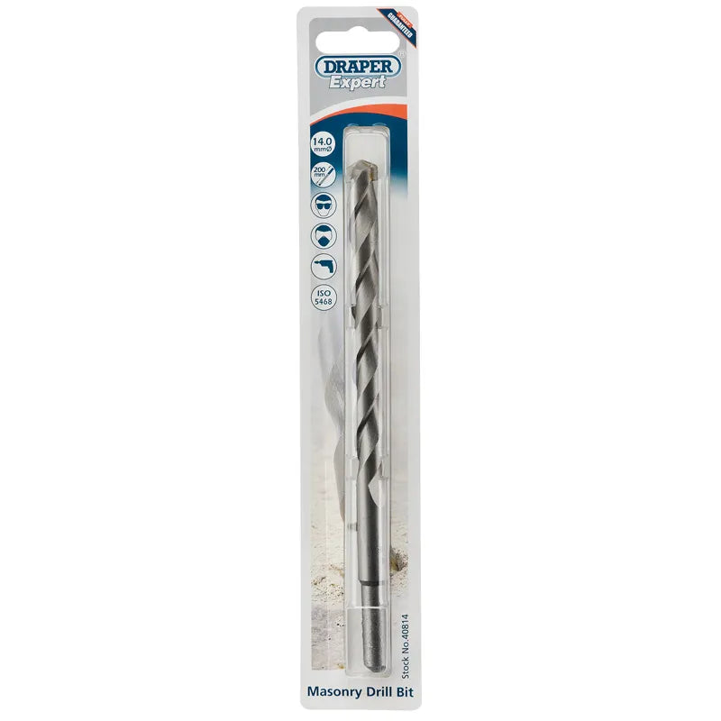 Draper Masonry Drill Bit - 14 x 200mm