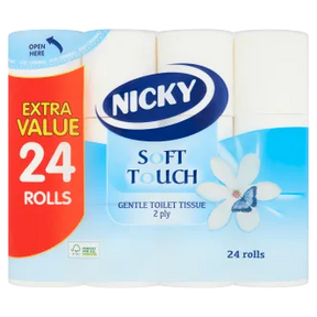 Nicky Toilet Roll 24 Pack