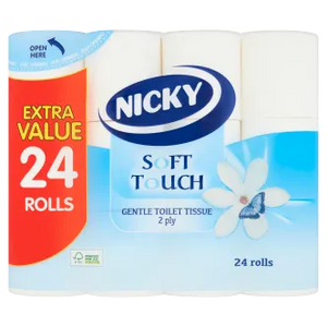 Nicky Toilet Roll 24 Pack
