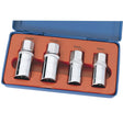 Draper 1/2" Sq. Dr. 4 Piece Stud Extractor Set