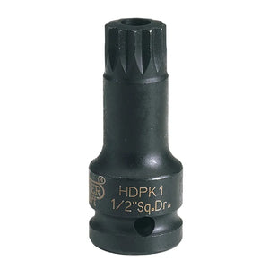 Draper 1/2 Sq. Dr. Drain Plug Key for VW or Audi