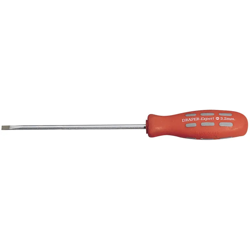 75mm x 3.2mm Plain Slot Parallel Tip Mechanics Screwdriver (Sold Loose)
