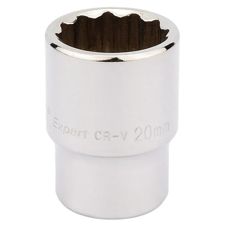Draper Sockets 12 Point 1/2'' Drive (Single) - 20mm