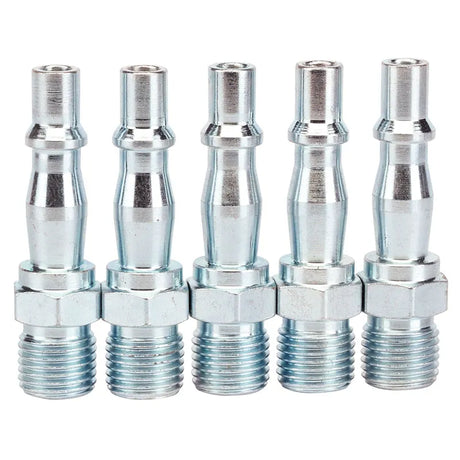Draper 1/4" BSP Male Coupling Screw Adaptors (Pack of 5)