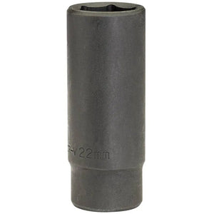 Draper Single 1/2'' Square Drive Deep Impact Sockets - 27mm