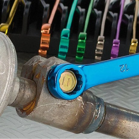 Draper Hi-Torq Metric Coloured Combination Spanner Set (13 Piece)