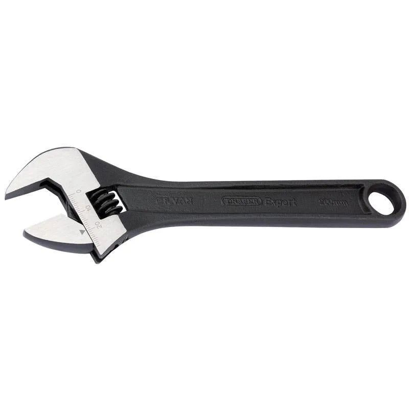 Draper 200mm Crescent-Type Adjustable Wrench with Phosphate Finish