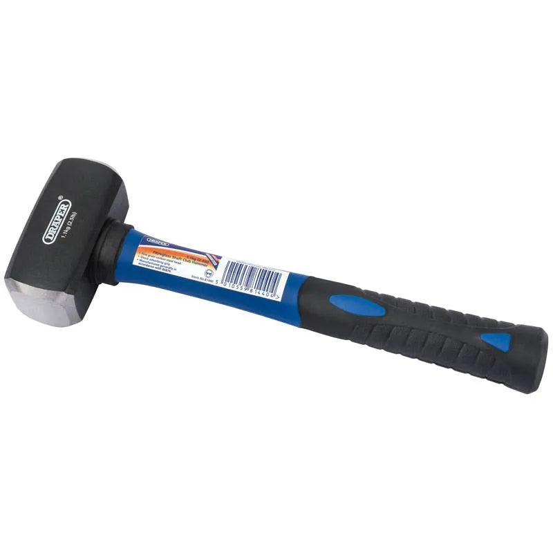 Draper Fibreglass Shaft Lump Hammer, 1 Kg