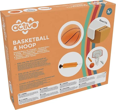 Activo Mini Basketball and Hoop Set