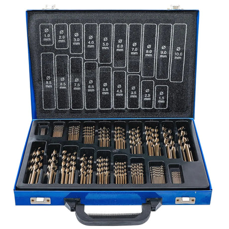 Vires HSS Cobalt Drill Bit Set 170pce 1-10mm