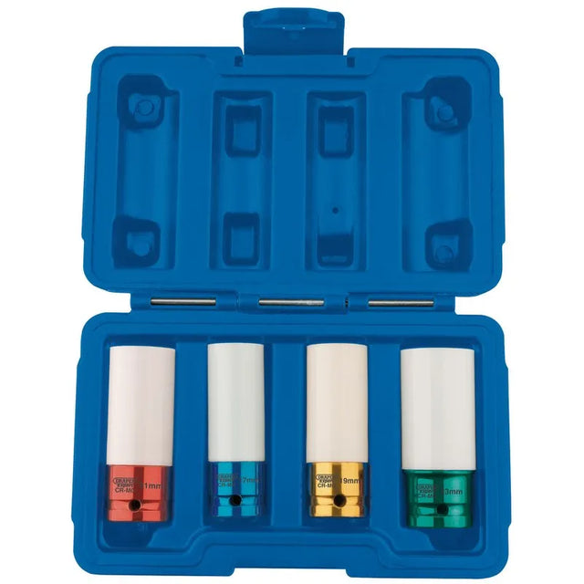 Draper Wheel Nut Socket Set, 4 Piece